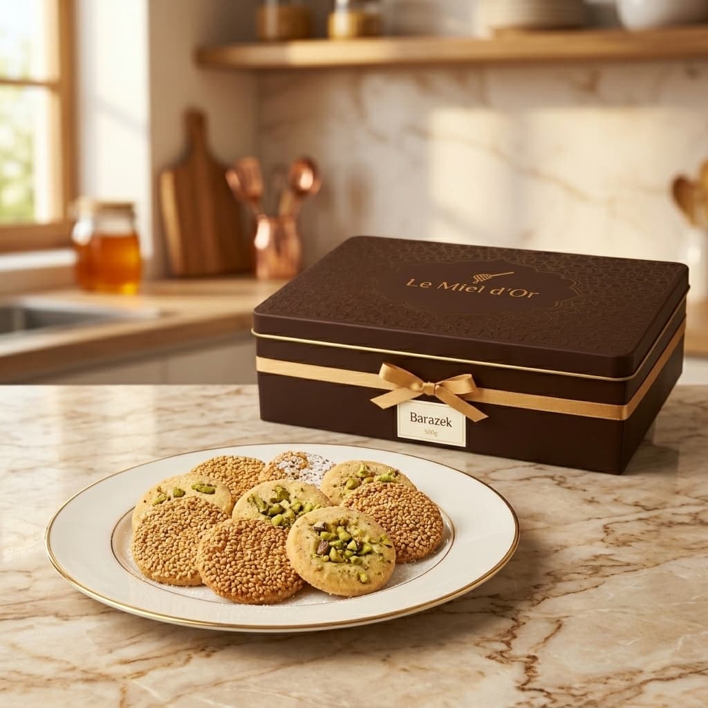 Sesame & Pistachio Barazek - 3