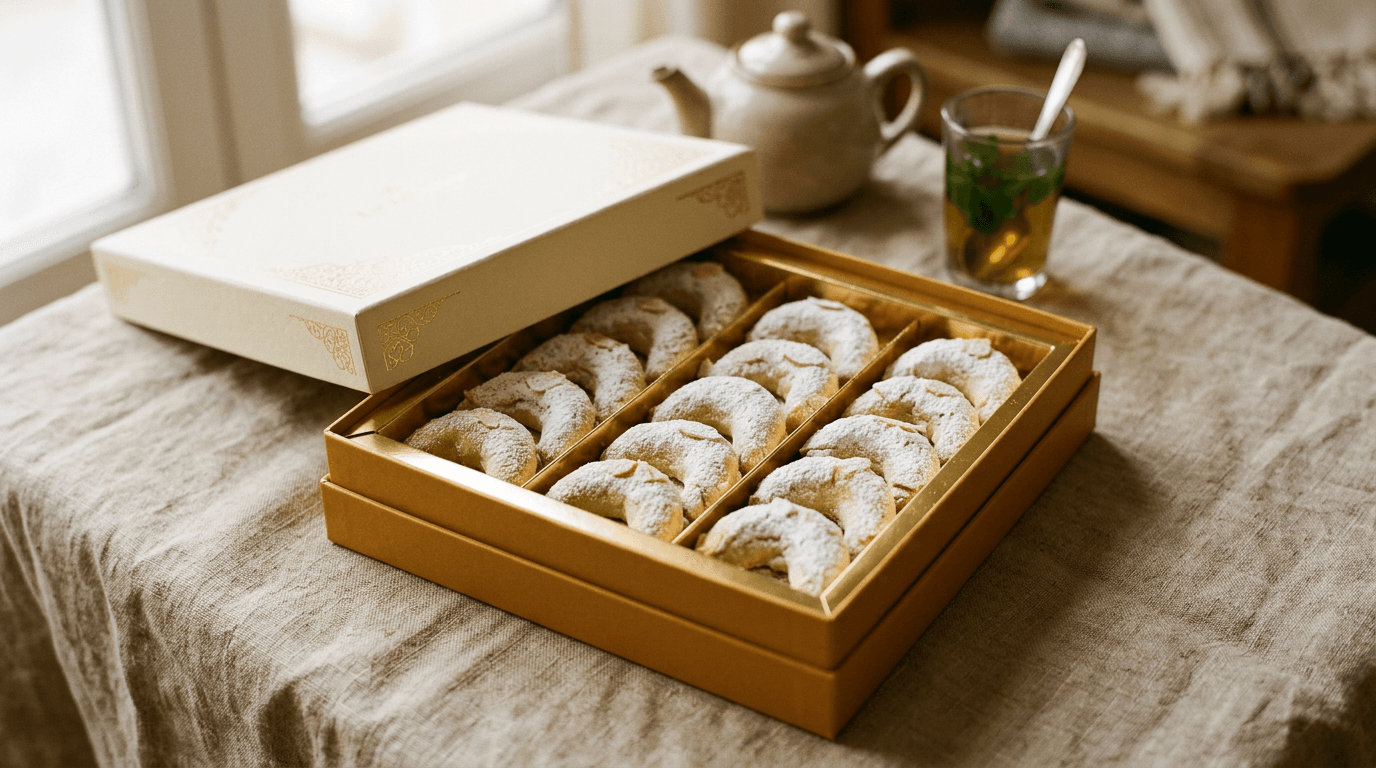 Tcharak el Ariane with Almonds