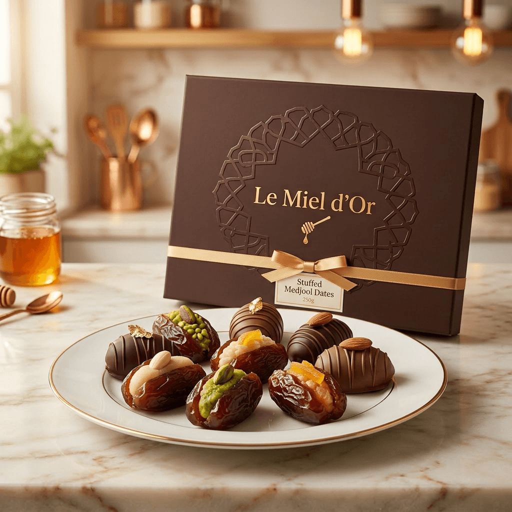 تمر مجدول محشي - 3